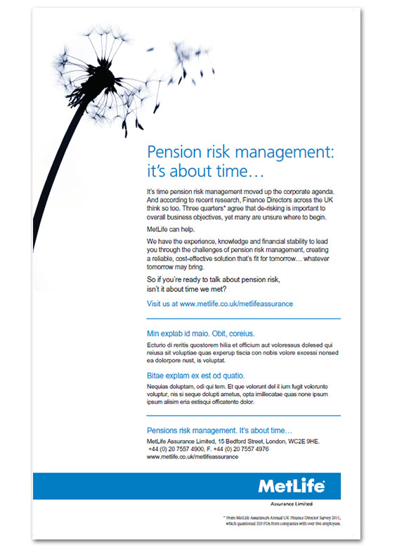 Metlife Pension Risk Management