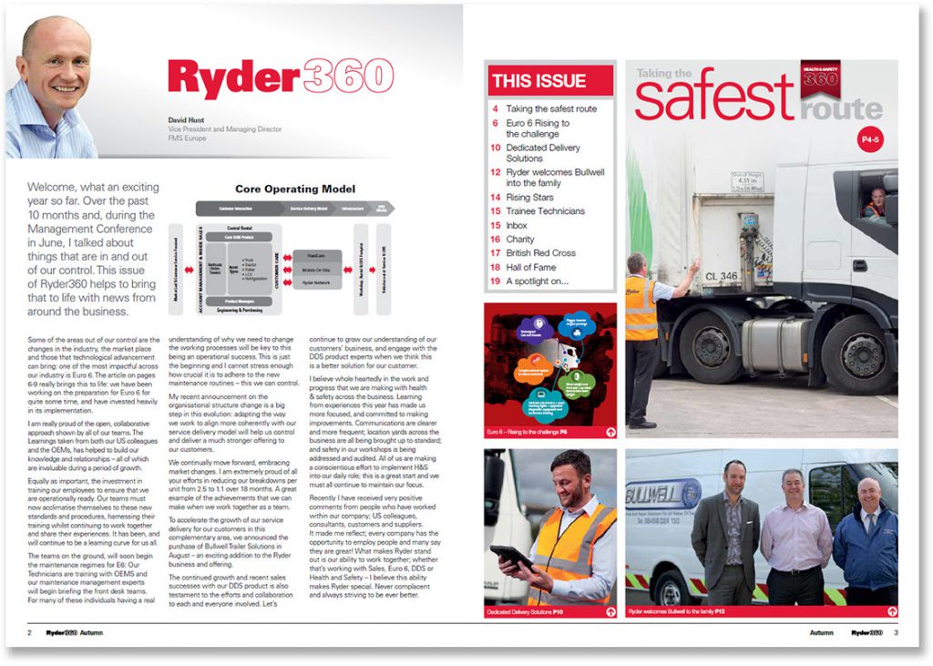 Ryder Trucks Magazine