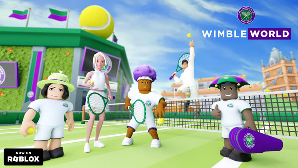 Screenshot of illustrative scene in Wimbleworld game by Roblox